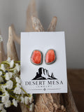 The Sunny Orange Spiny Oyster Earrings