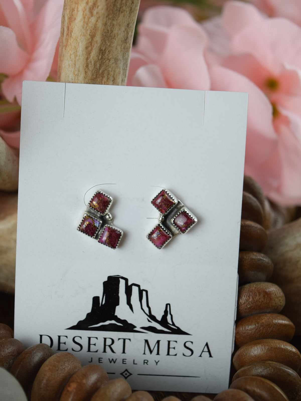 The Alexandra Red Earrings