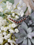 The Ashton Red Coral V Cut Bracelet