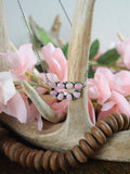 The Half Moon Pink Conch Necklace