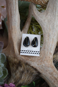 The Black Jack Stone Earrings