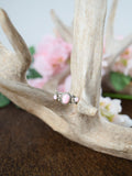 The Riley Pink Conch Cluster Ring