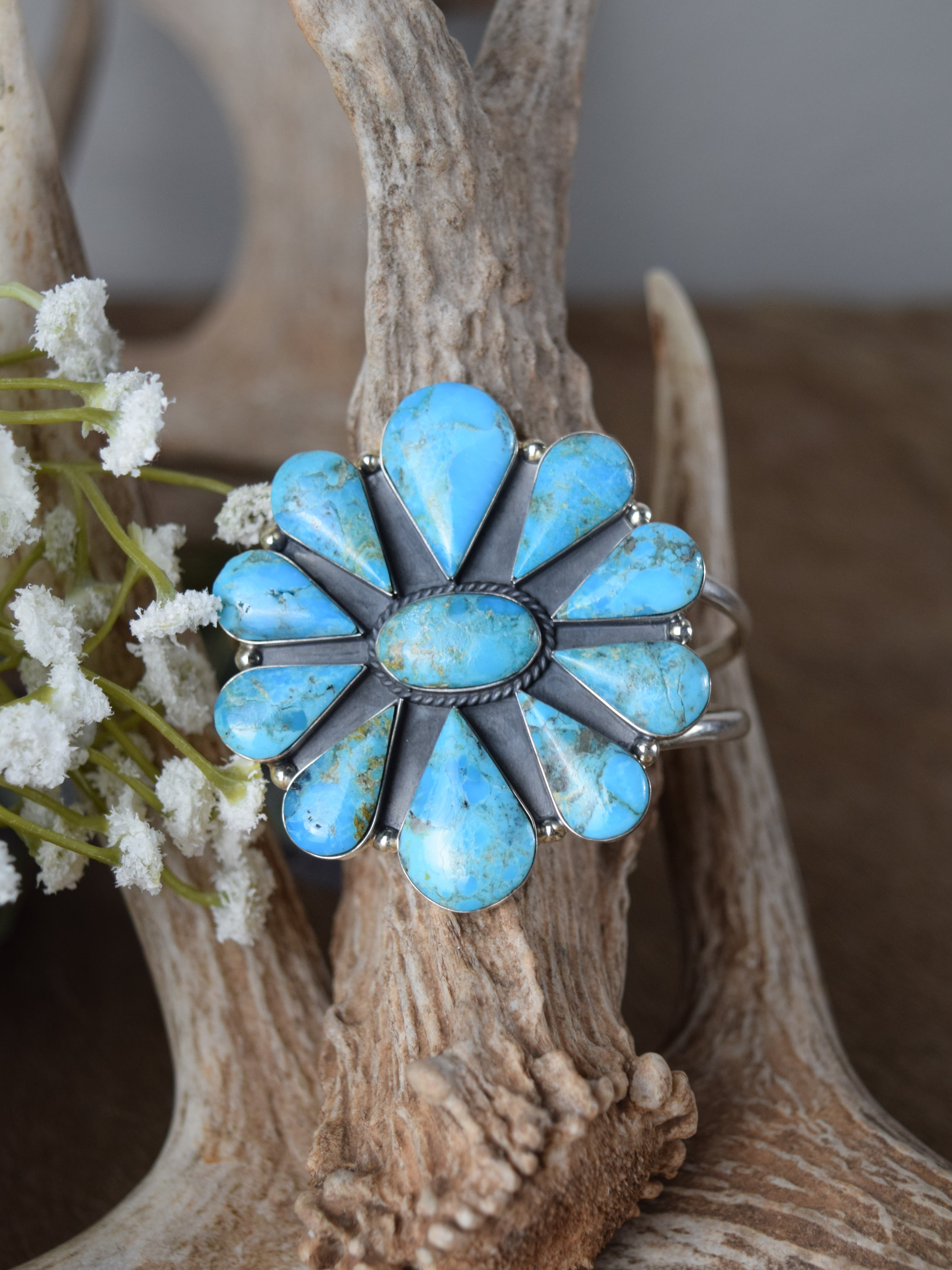 The Chelsea Large Turquoise Bracelet