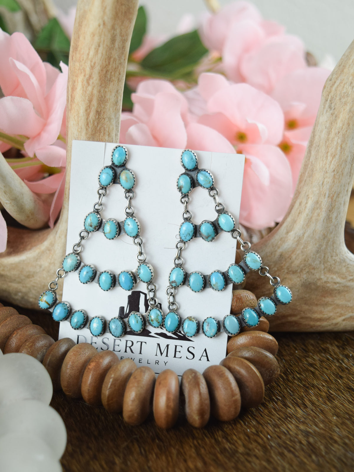 The Timeless Turquoise Chandelier Earrings