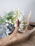 The Ashton Red Coral Rectangle Ring (Size 6)