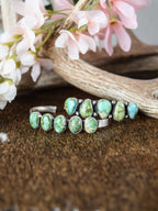 The Mesa Five Stone Turquoise Bracelet