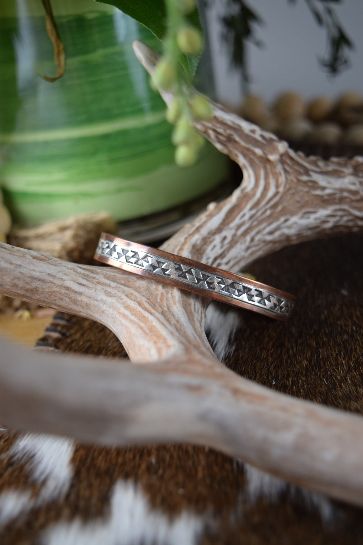The Cody Men’s Thick Copper Bracelet