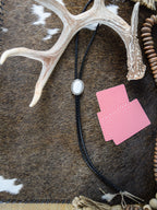 The Hup White Buffalo Men’s Bolo Tie