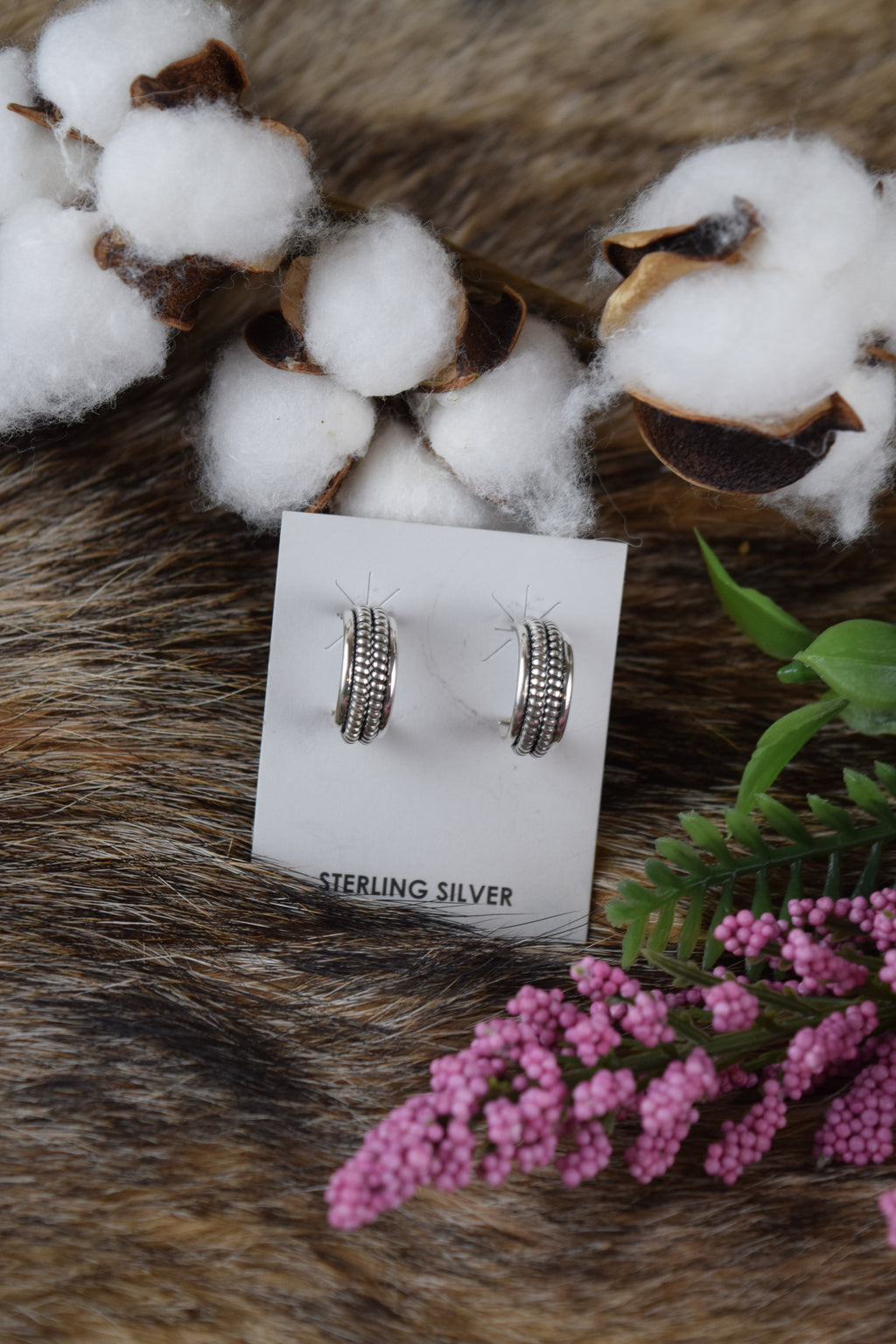 The Daily Loops Silver Huggie Hoop Earrings