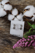 The Daily Loops Silver Huggie Hoop Earrings