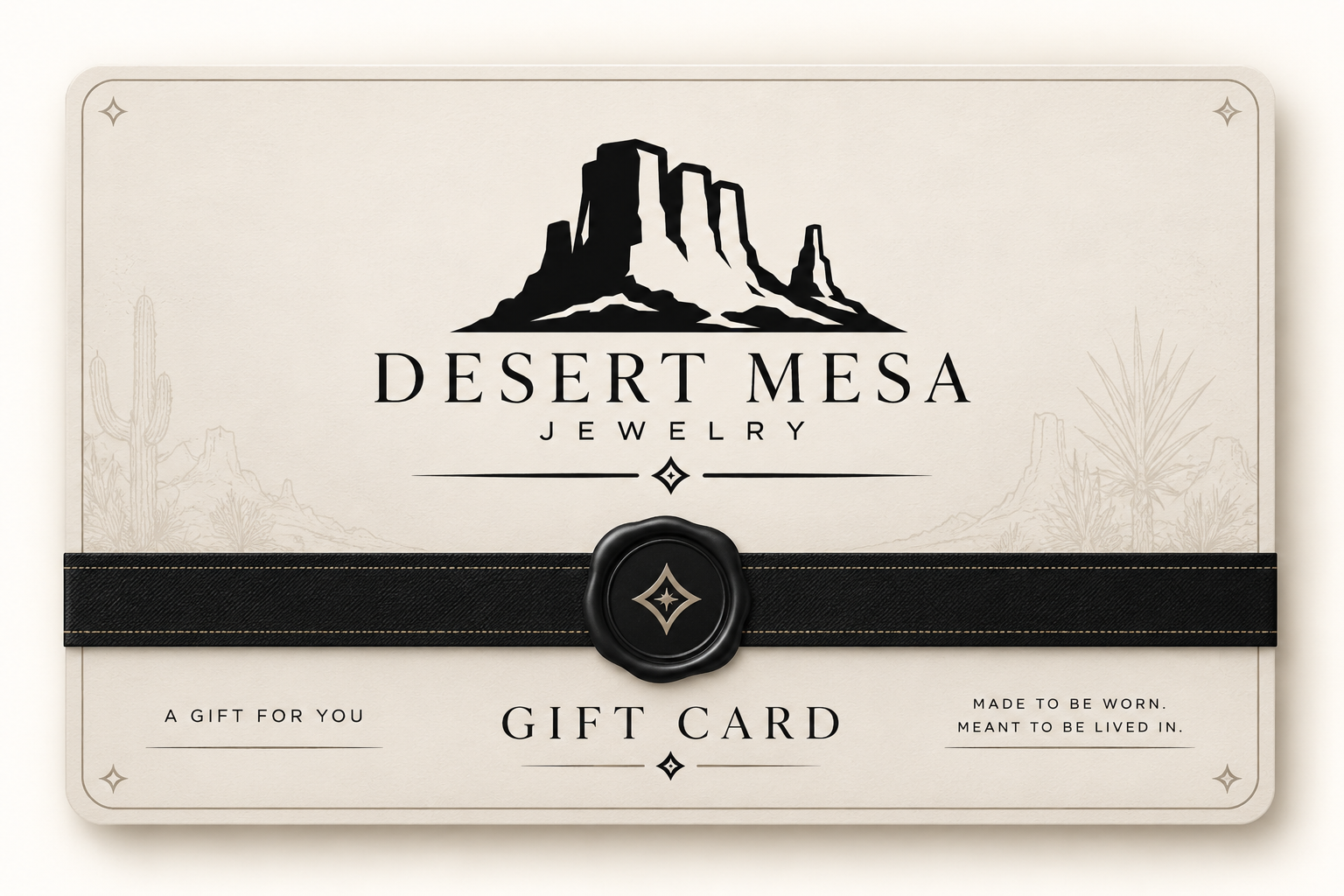 Desert Mesa Gift Card-Desert Mesa Jewelry