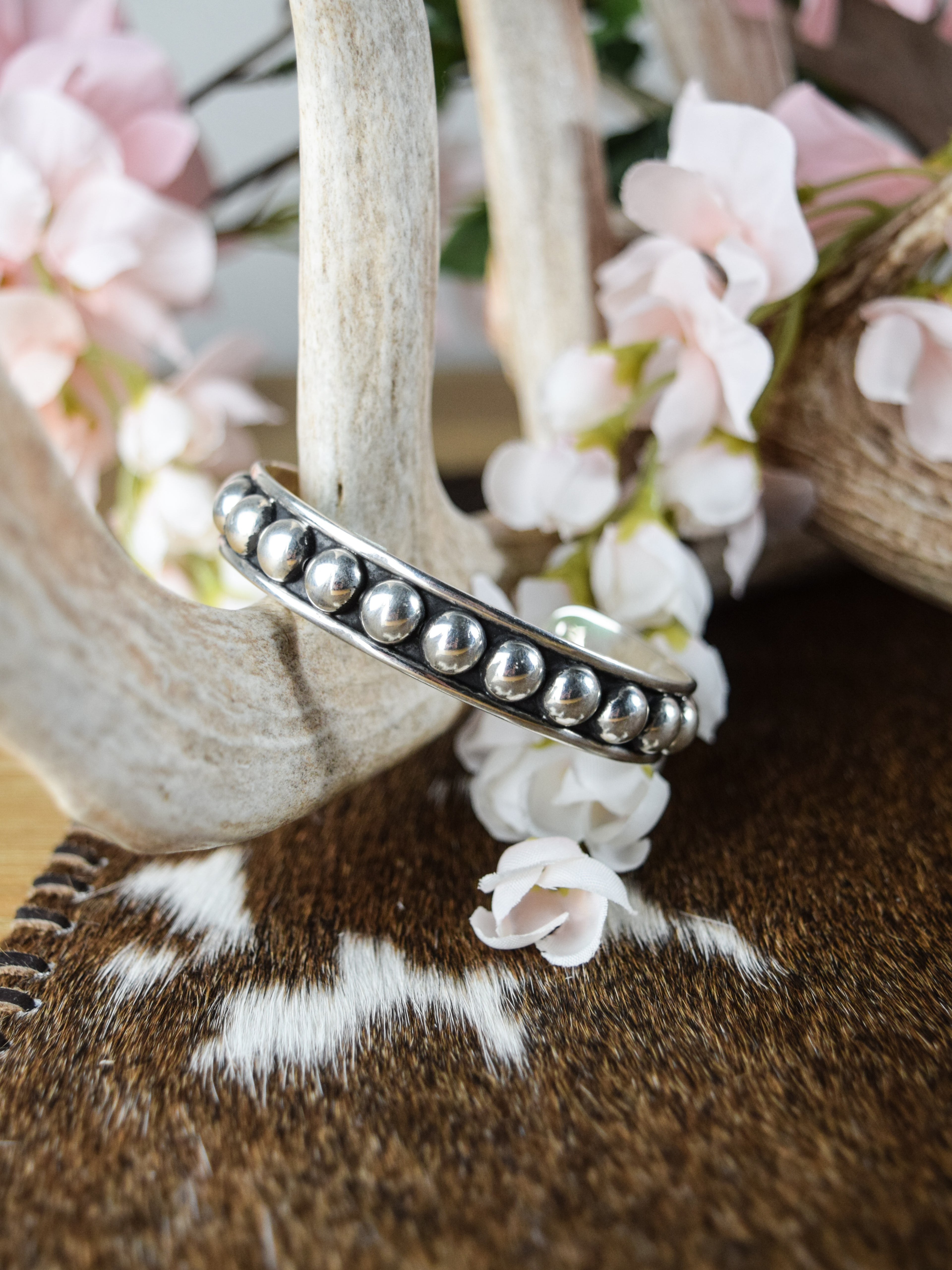The Anna Silver Cuff Bracelet