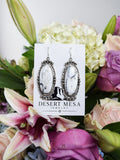 The McCall White Buffalo Dangle Earrings