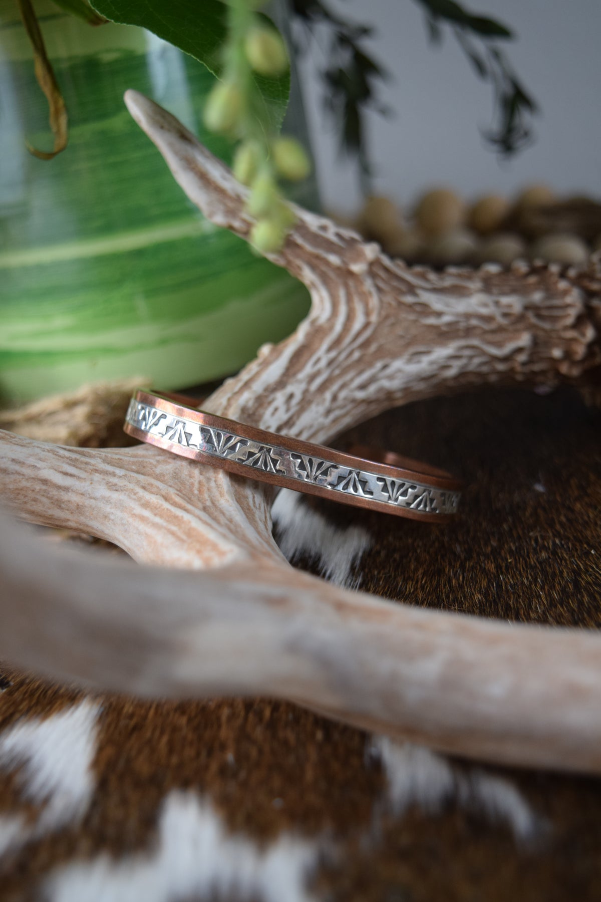 The Cody Men’s Thick Copper Bracelet