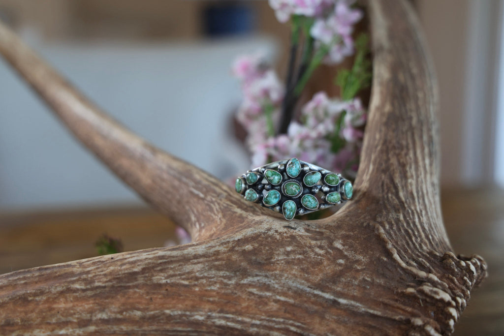The Becca Cluster Cuff Bracelet-Desert Mesa Jewelry