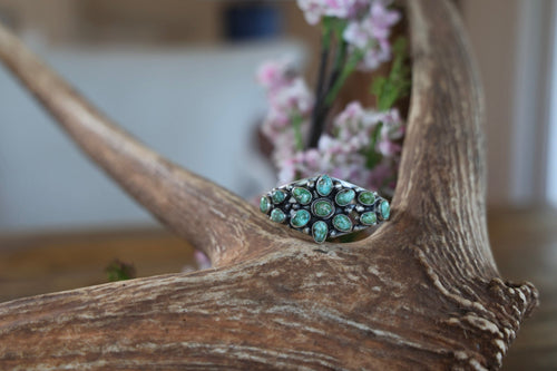 The Becca Cluster Cuff Bracelet-Desert Mesa Jewelry