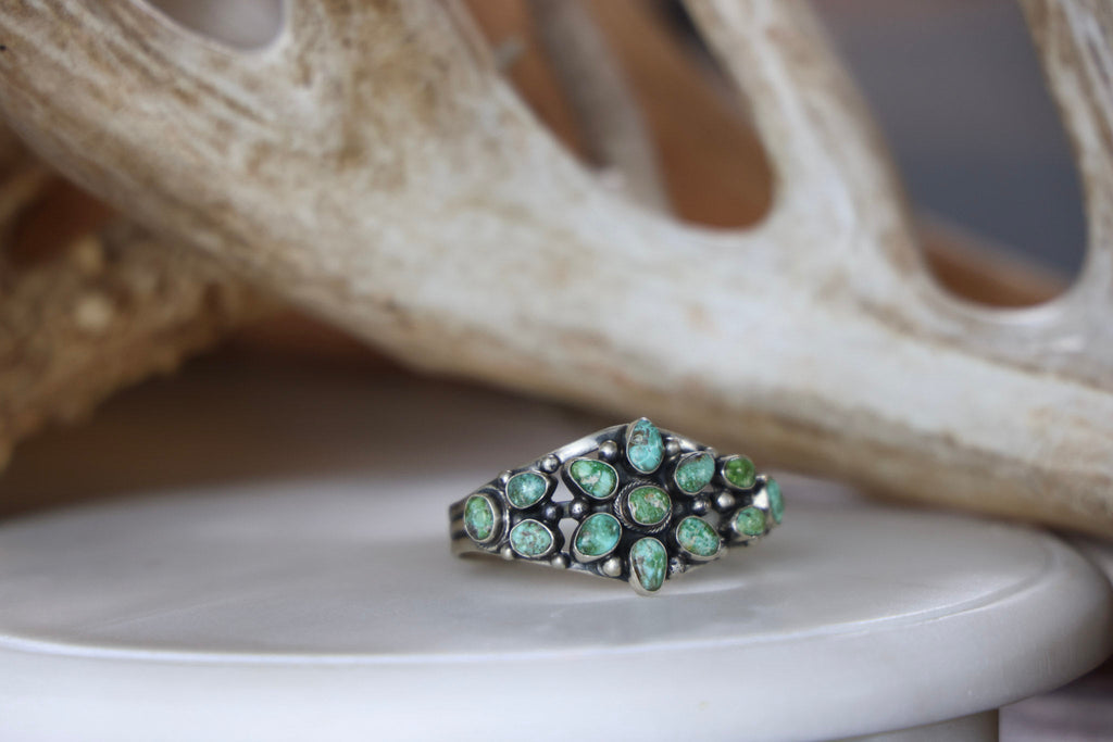 The Becca Cluster Cuff Bracelet-Desert Mesa Jewelry