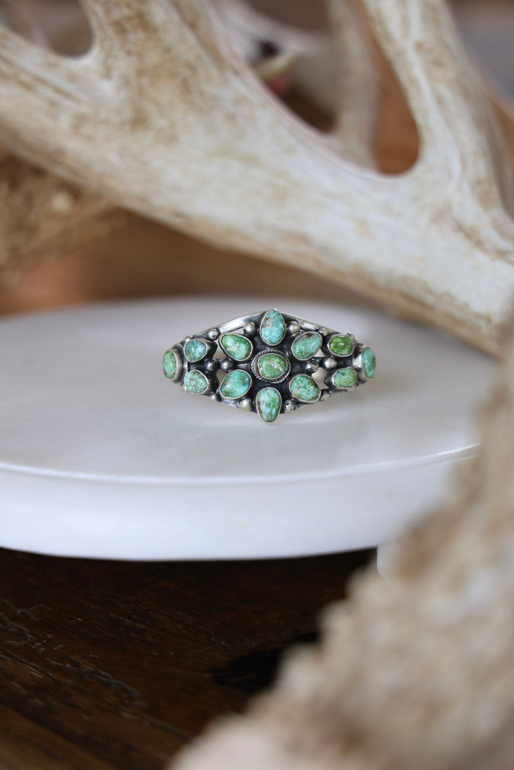 The Becca Cluster Cuff Bracelet-Desert Mesa Jewelry
