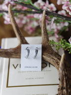 The Dally Silver Hoop Earrings-Desert Mesa Jewelry