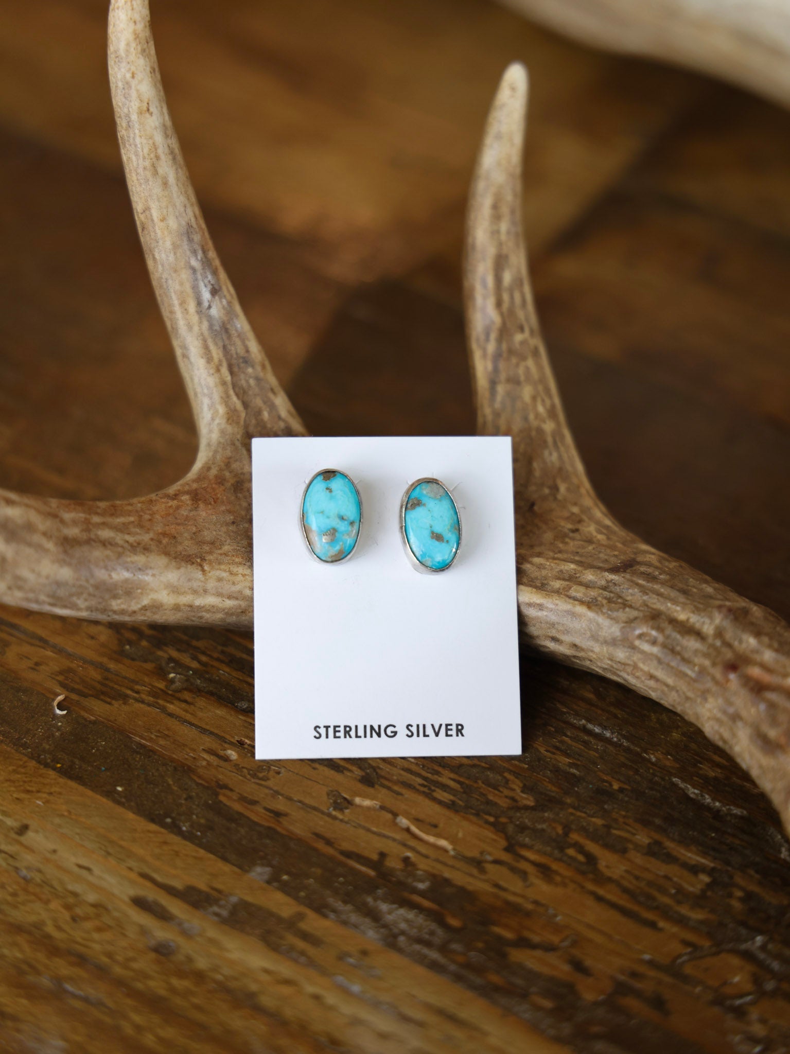 The Everyday Turquoise Stud Earrings-Desert Mesa Jewelry