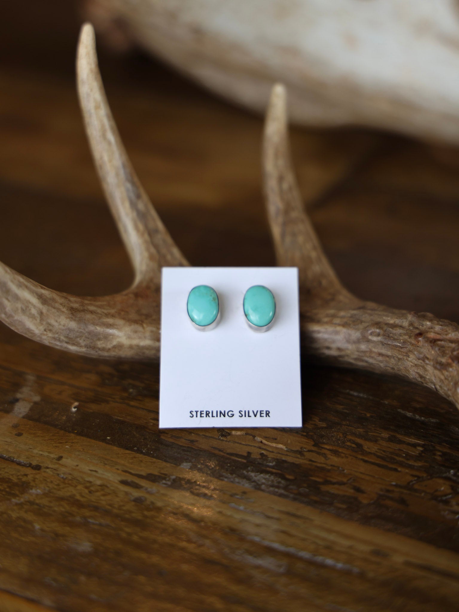 The Everyday Turquoise Stud Earrings-Desert Mesa Jewelry