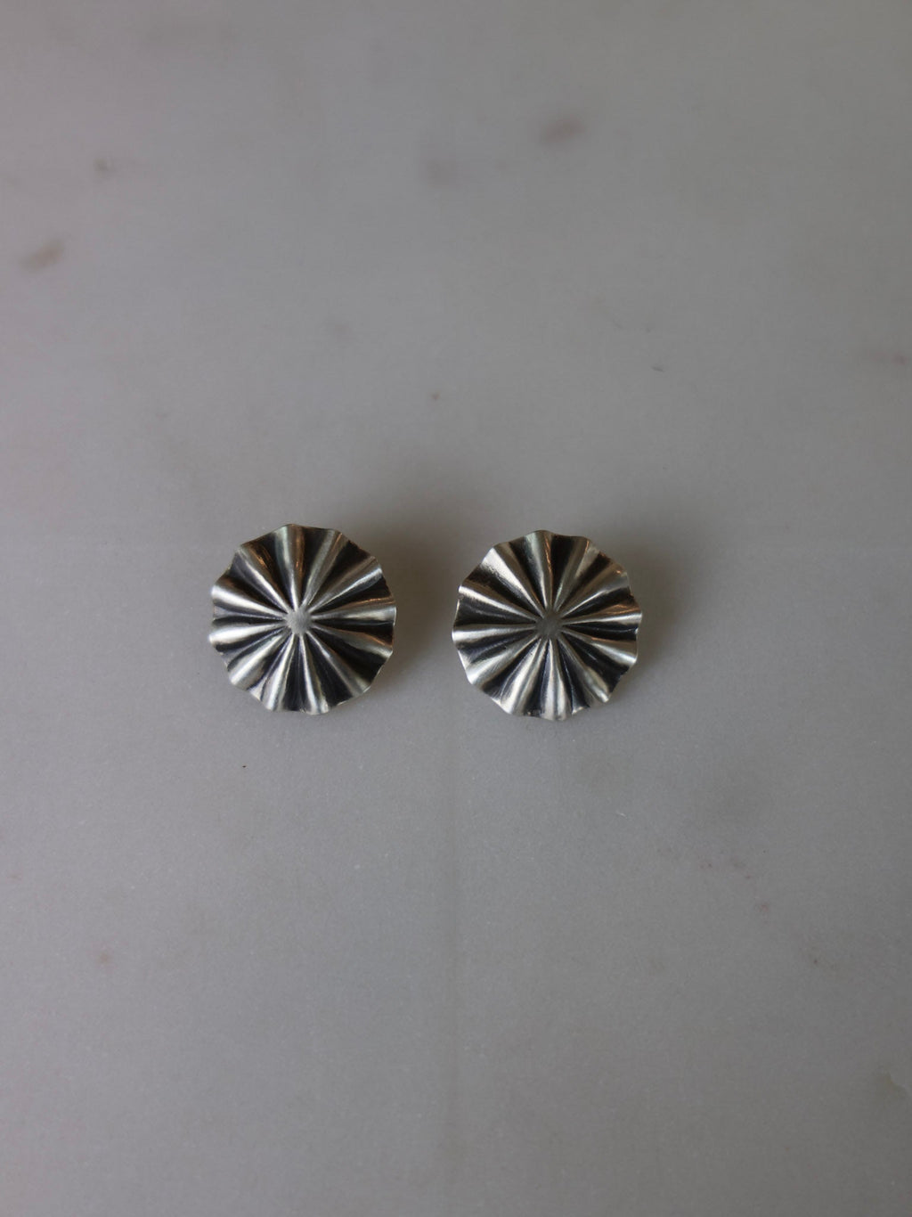 The John Silver Stud Earrings-Desert Mesa Jewelry