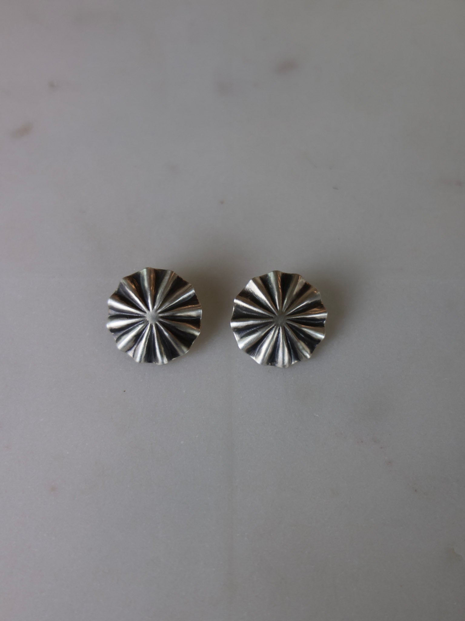 The John Silver Stud Earrings-Desert Mesa Jewelry