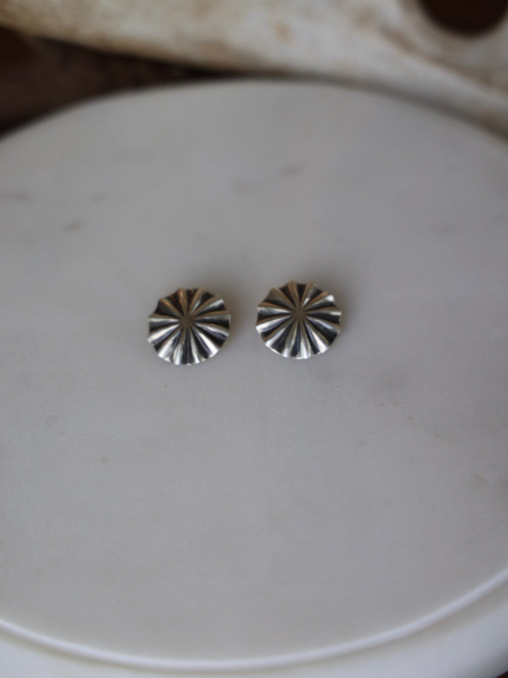 The John Silver Stud Earrings-Desert Mesa Jewelry