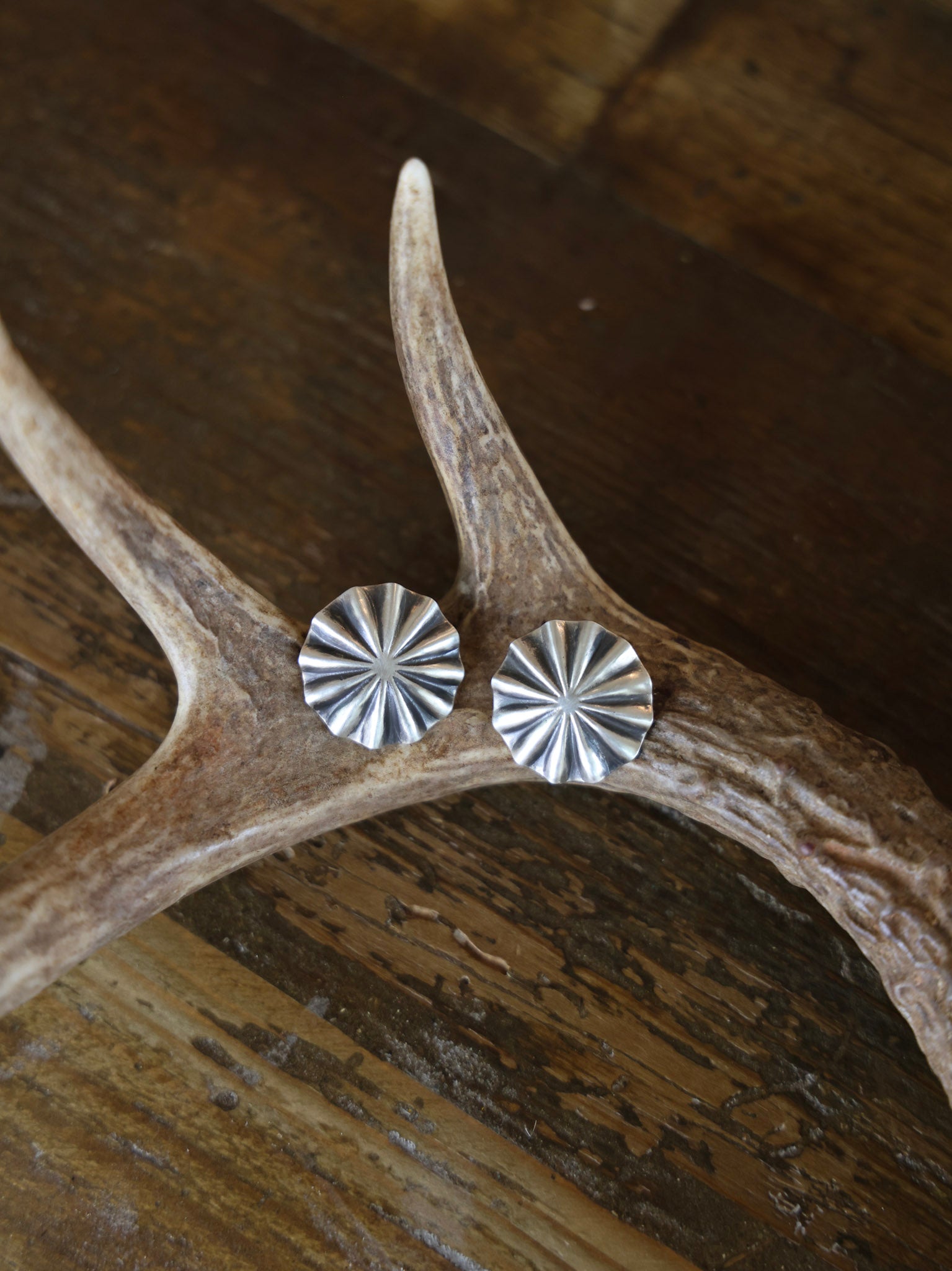 The John Silver Stud Earrings-Desert Mesa Jewelry