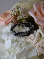 The Katie Black Onyx Wrap Bracelet-Desert Mesa Jewelry