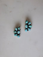 The Kylee Sonoran Turquoise Cluster Earrings-Desert Mesa Jewelry