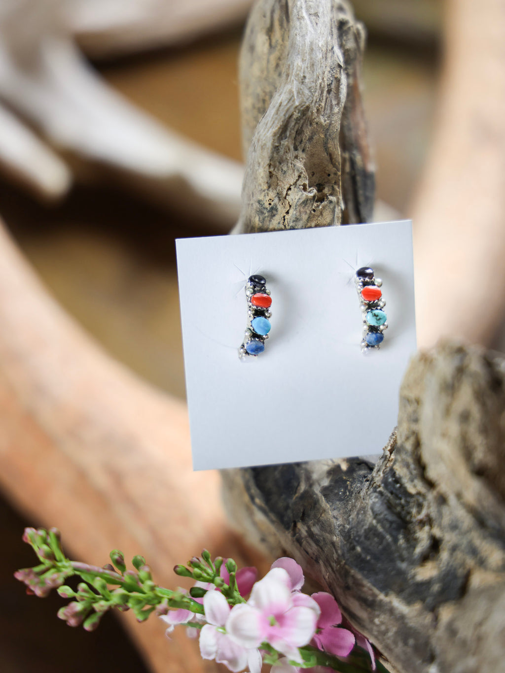 The Maren Multi Color Earrings-Desert Mesa Jewelry