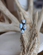The Mary Caroline Golden Hills Cluster Ring - Adjustable-Desert Mesa Jewelry