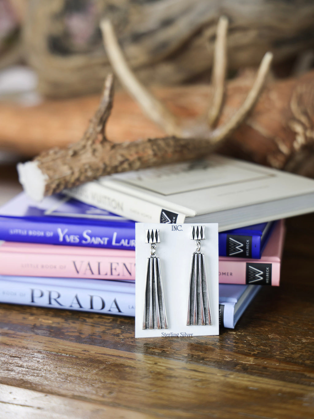 The Micah Silver Statement Earrings-Desert Mesa Jewelry