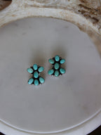 The Morgan Kingman Cluster Earrings-Desert Mesa Jewelry